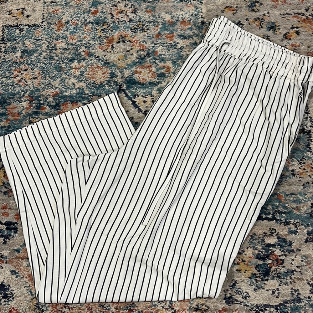 Linen Drawstring pants